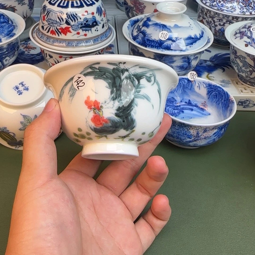 彦祖纯手工手绘茶具142