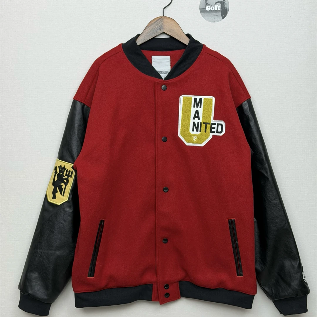 25/26曼联长袖棒球服夹克外套
