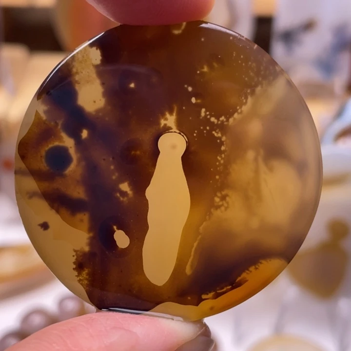 玛瑙/玉髓未镶嵌吊坠(不含链)