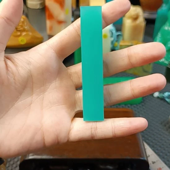 寿山石印石天空蓝素章