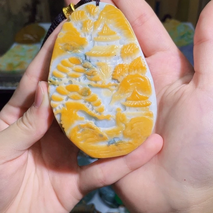 吊坠(不含链)未镶嵌翡翠G686