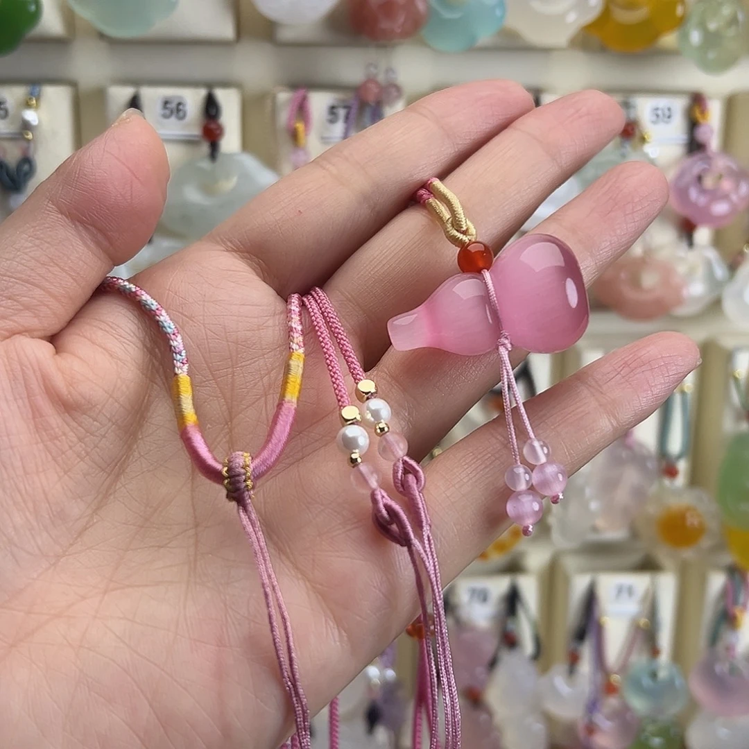 苦***来玛瑙/玉髓未镶嵌颈饰