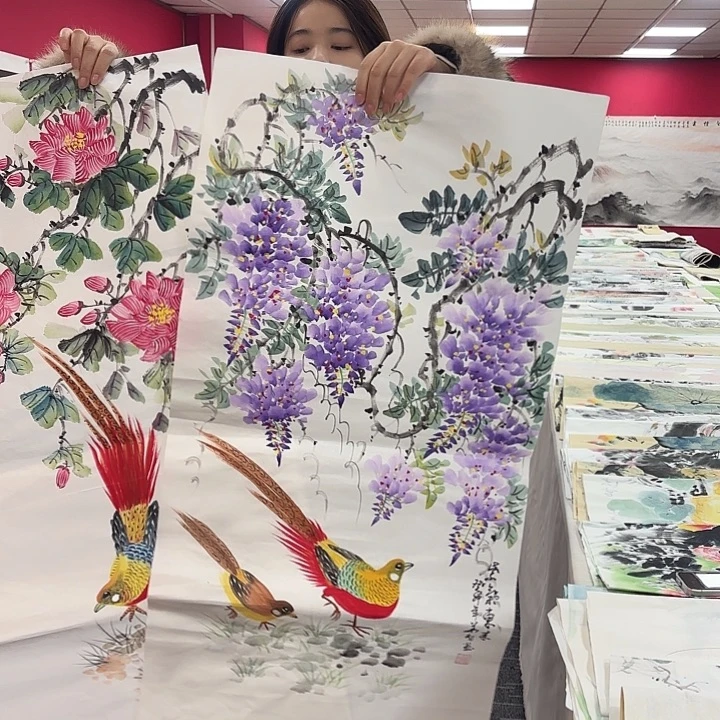 国画国画作品纯手绘