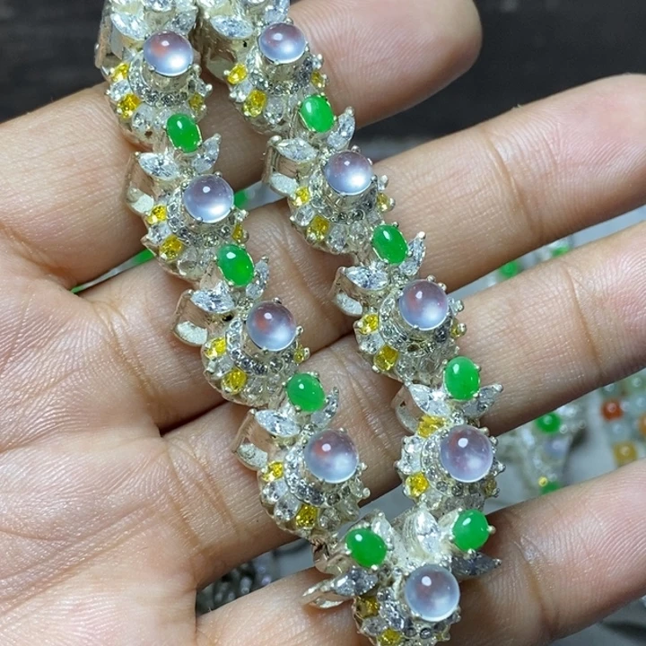 定制翡翠未镶嵌天然缅甸翡翠A货