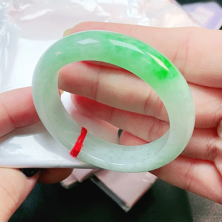 未镶嵌手镯翡翠正圈2912