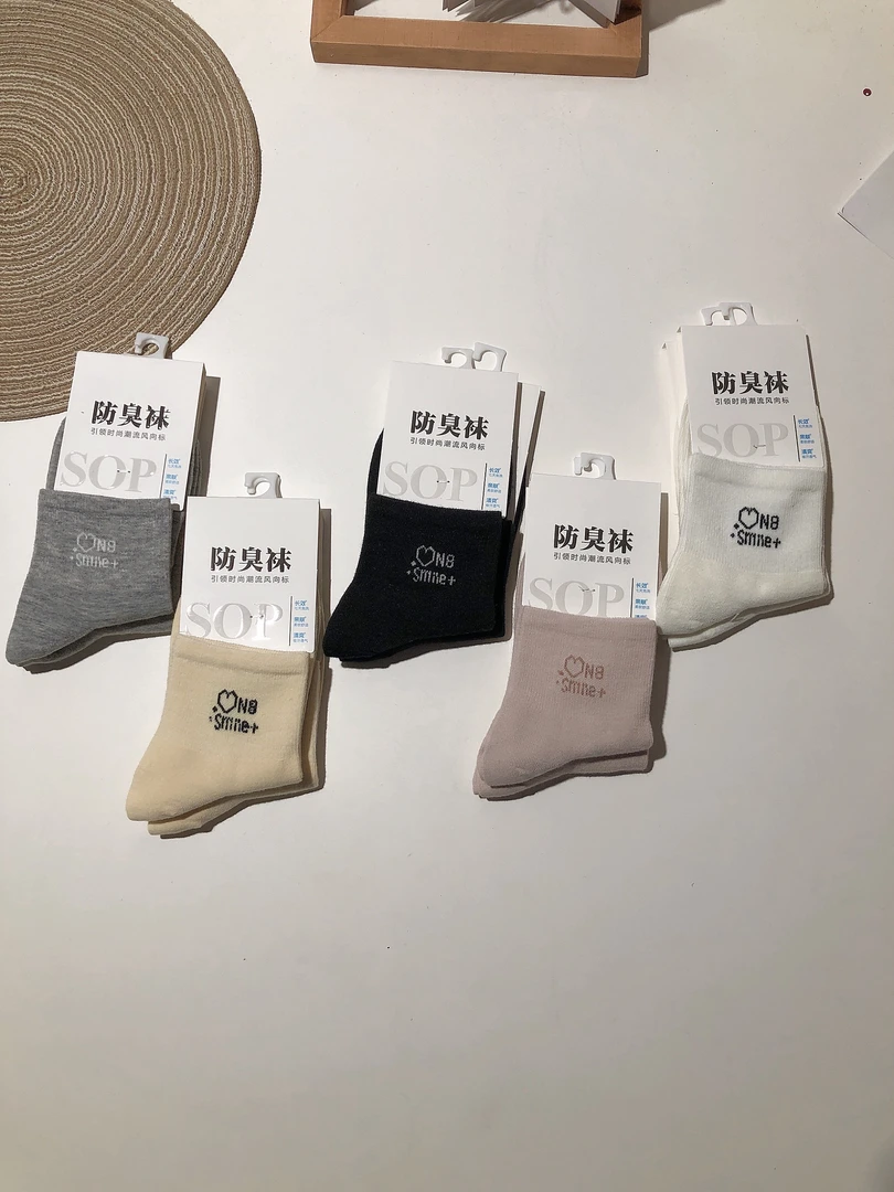 Y05新款丹江女士爱心防臭袜