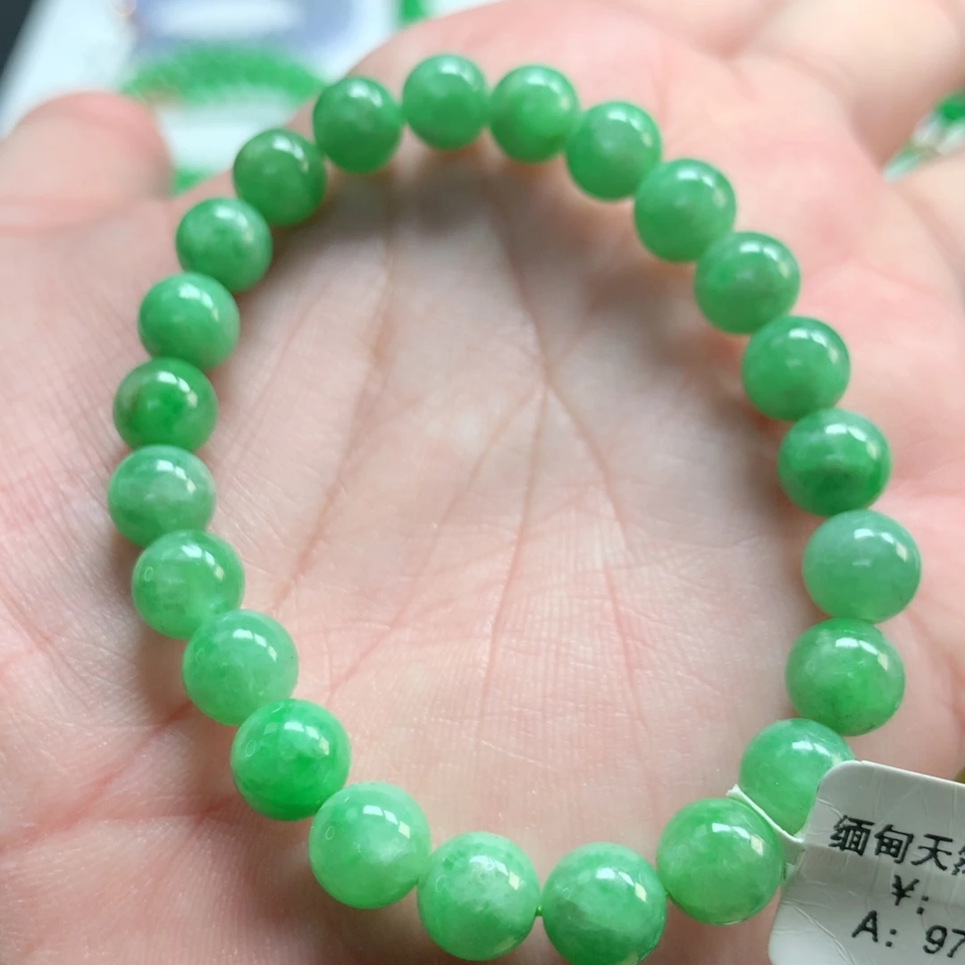 翡翠未镶嵌手链翡翠