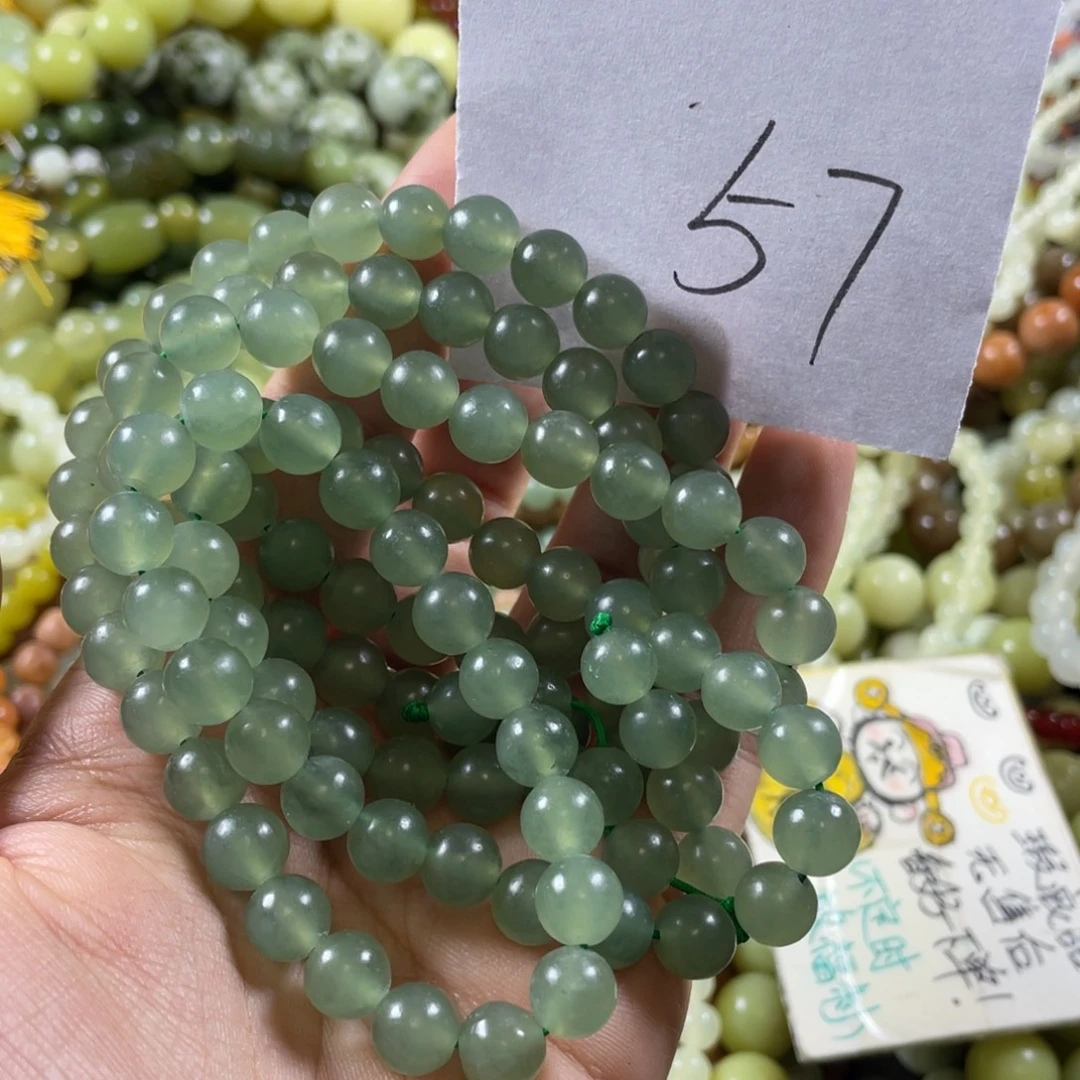 蛇纹石玉未镶嵌手串