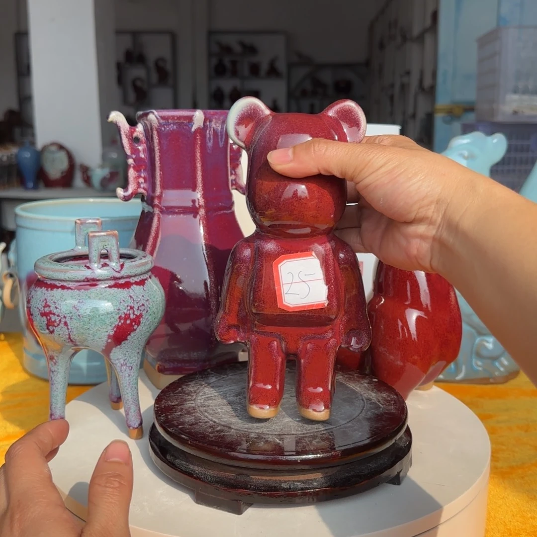 摆件郑家钧瓷摆件