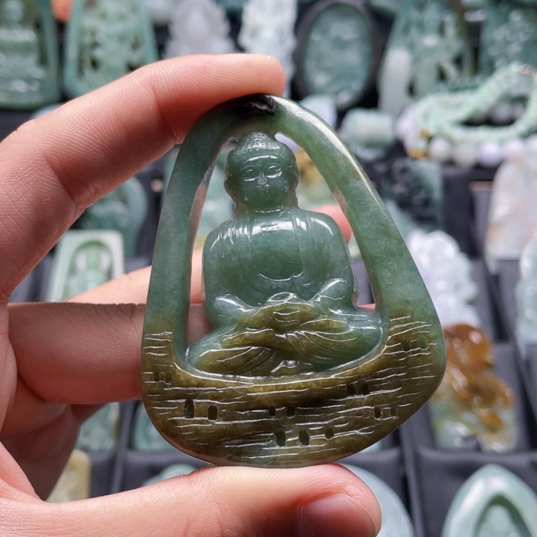 颈饰未镶嵌翡翠翡翠