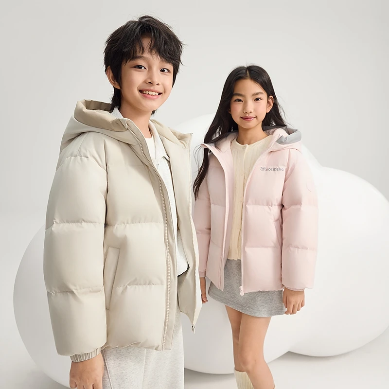 25新款儿童羽绒服连帽冬季学生厚外套T250136953DY