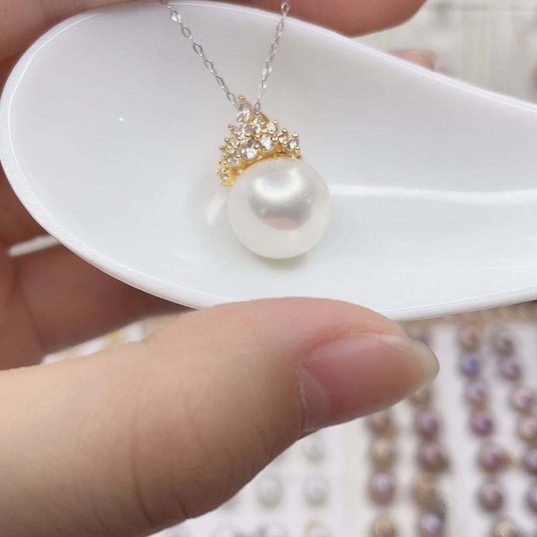 合金吊坠(赠链)淡水珍珠