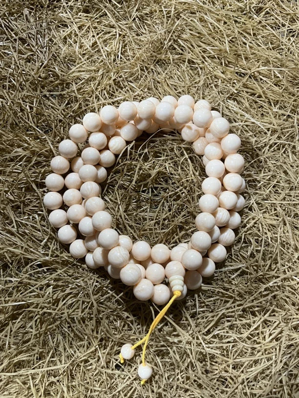 猛犸牙长款项链108颗