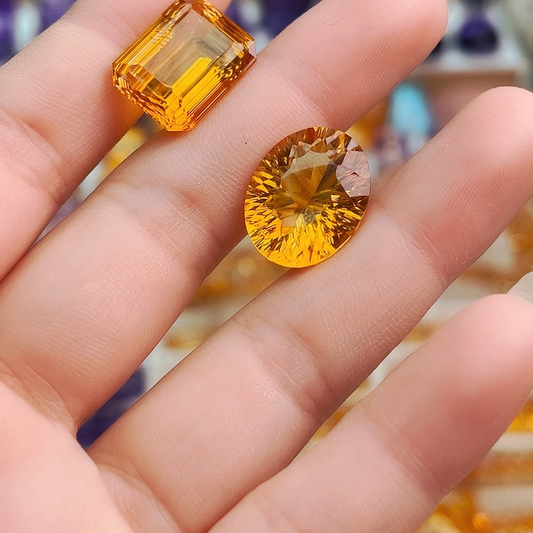 夏***夏珠宝半成品水晶未镶嵌裸石定制