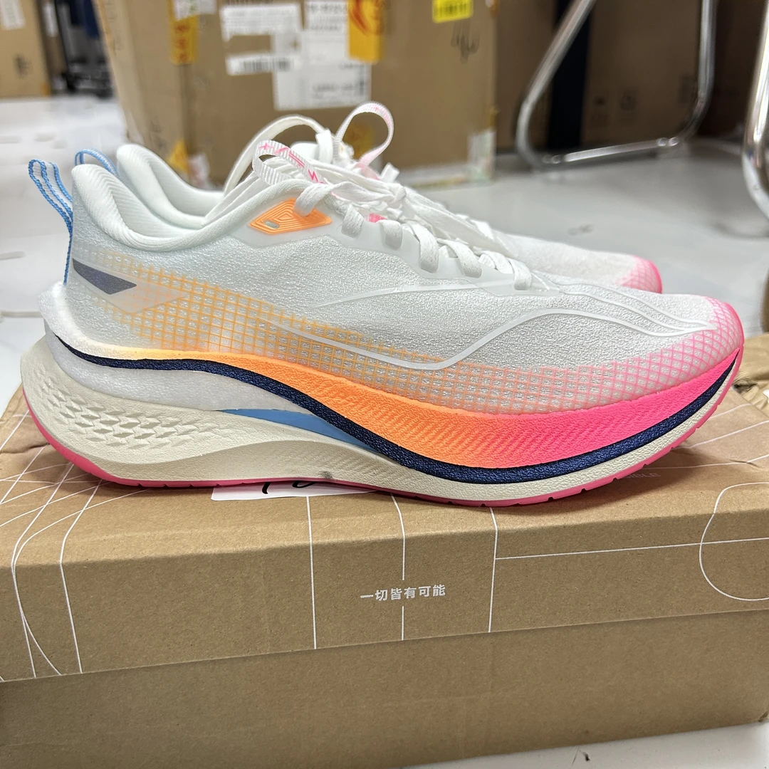 《B品以直播展示为准》鞋面发黄（X1130）李宁女运动鞋ARPU002-5