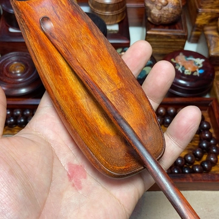 檀香紫檀（小叶紫檀）茶则