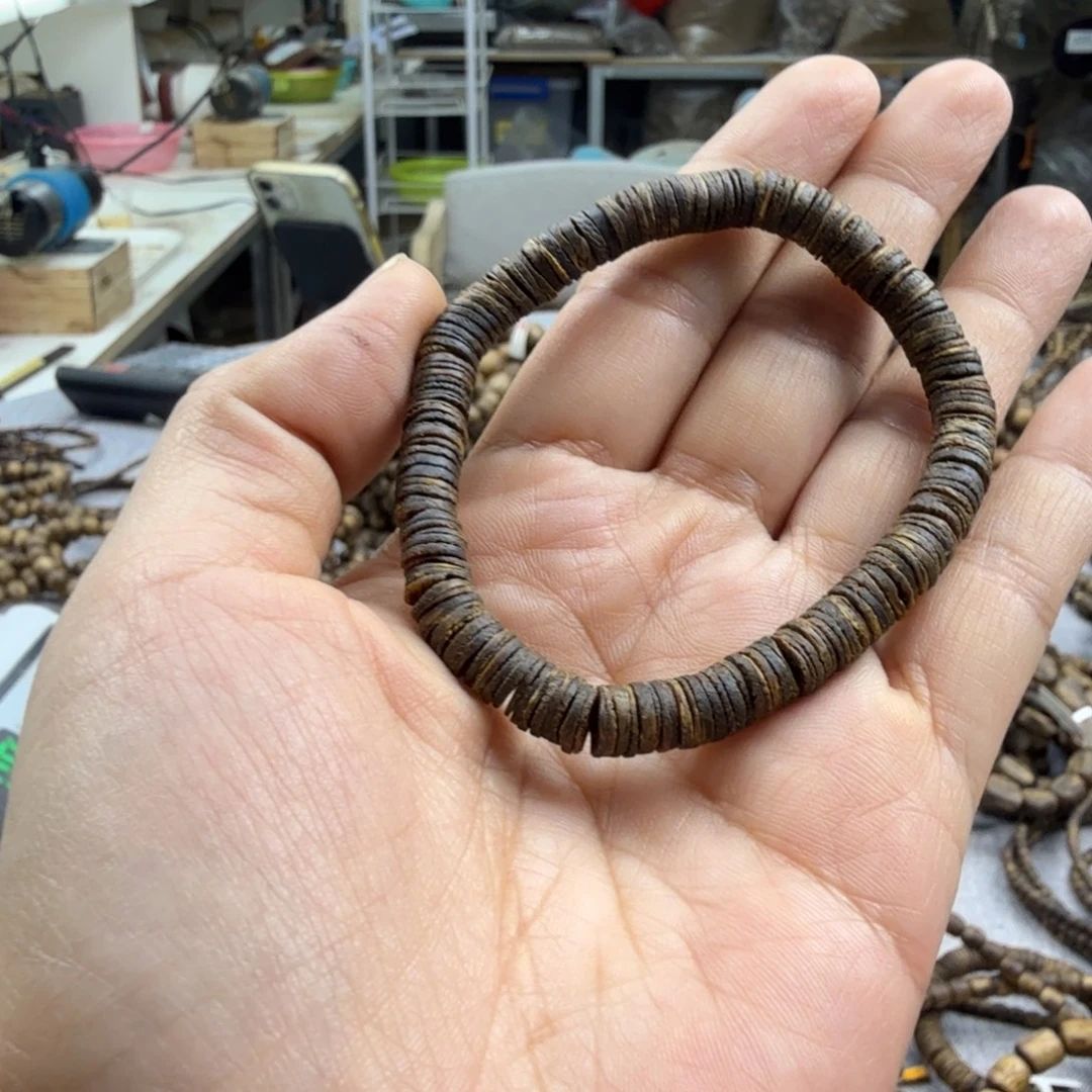 沉香香囊沉香06沉水浮片珠5克