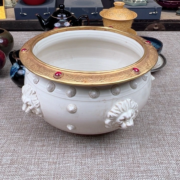 鑫***强摆件陶瓷高端赏器摆件