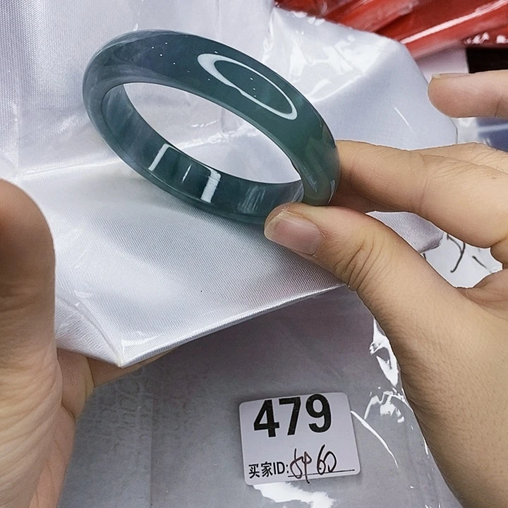 翡翠未镶嵌手镯一图一物实物为准