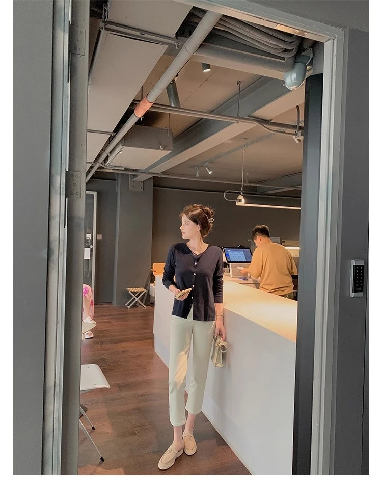 2025新款包头拖鞋女外穿乐福鞋内增高上班懒人鞋豆豆鞋半拖单鞋女