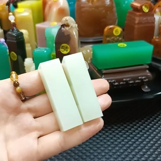 寿山石印石芙蓉青88++++