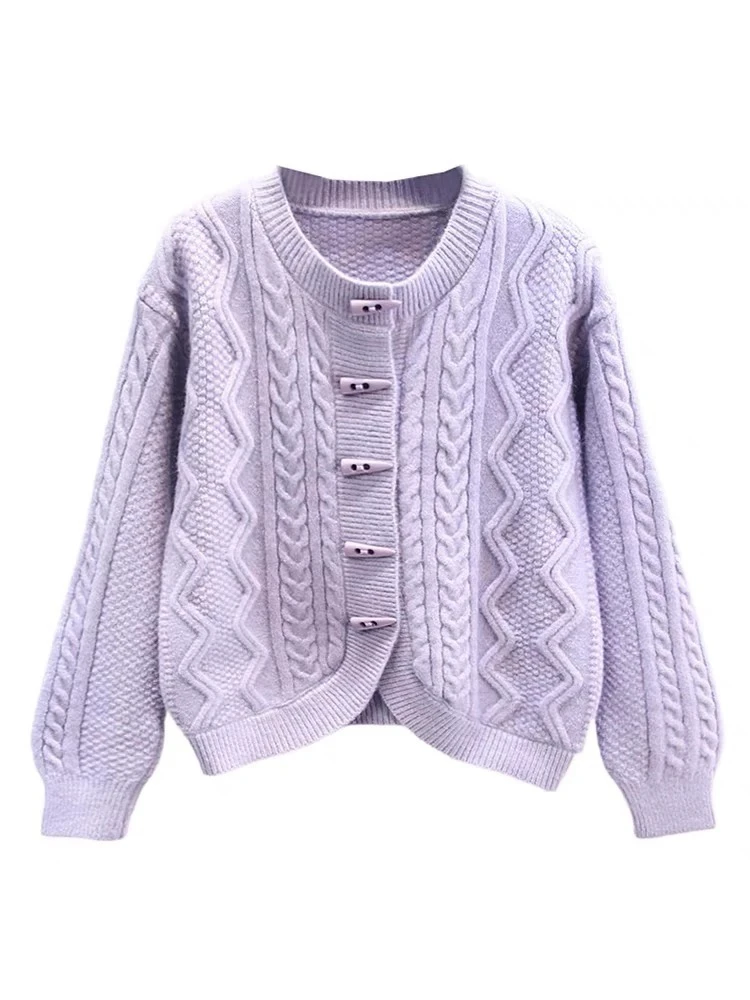 主播推荐1251-1300气质百搭时尚针织圆领秋冬长袖显瘦宽松设计