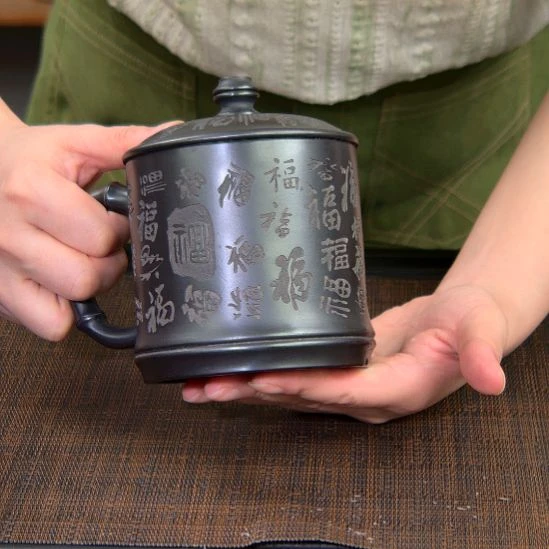 紫砂茶杯高货放漏