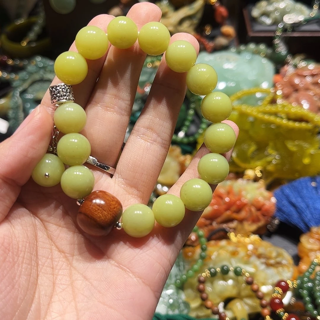 未镶嵌岫玉毛衣链