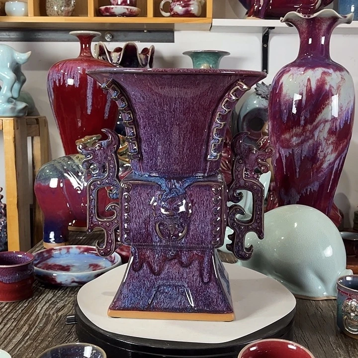 瓷片神垕镇钧瓷艺术