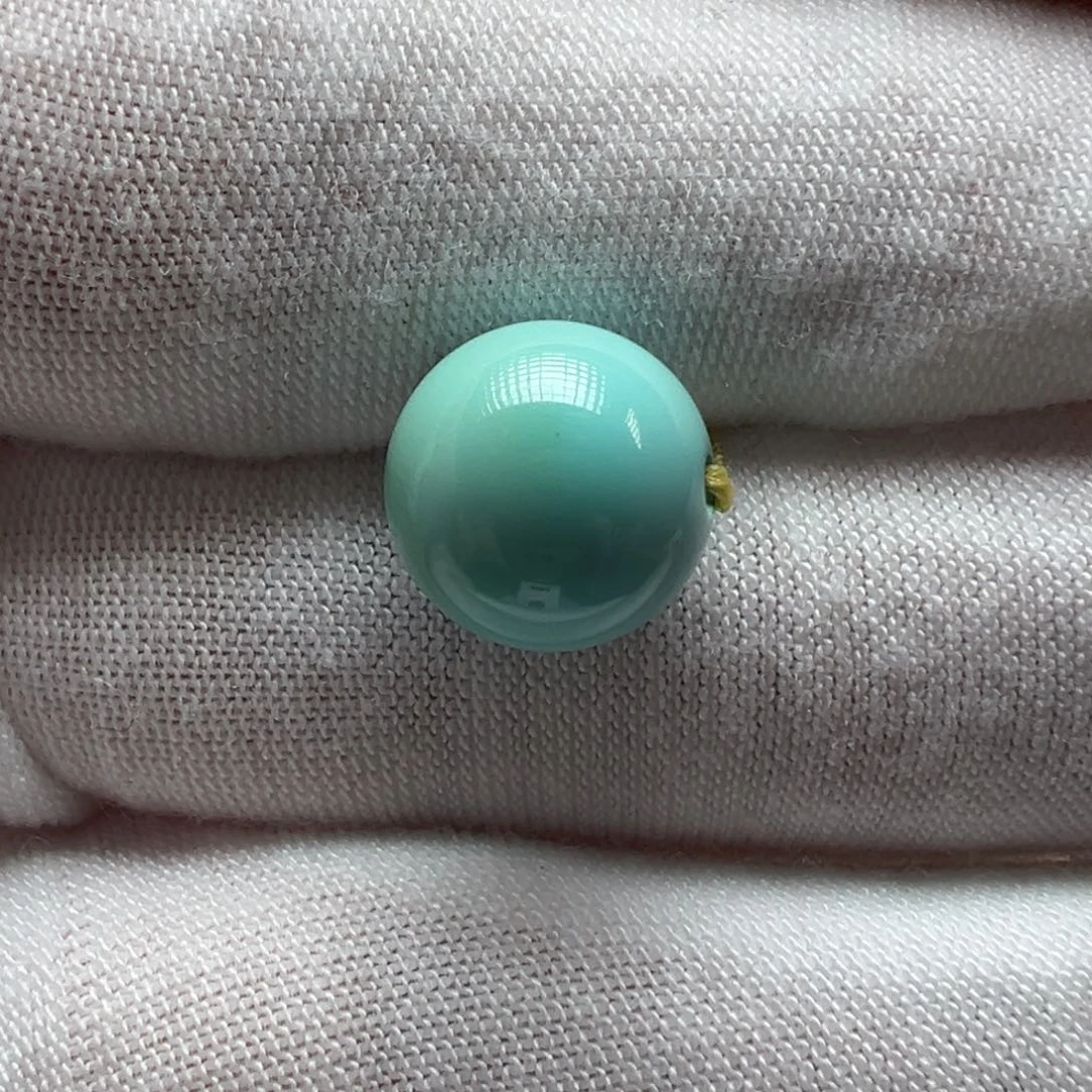 绿松石未镶嵌配饰圆珠10.6mm