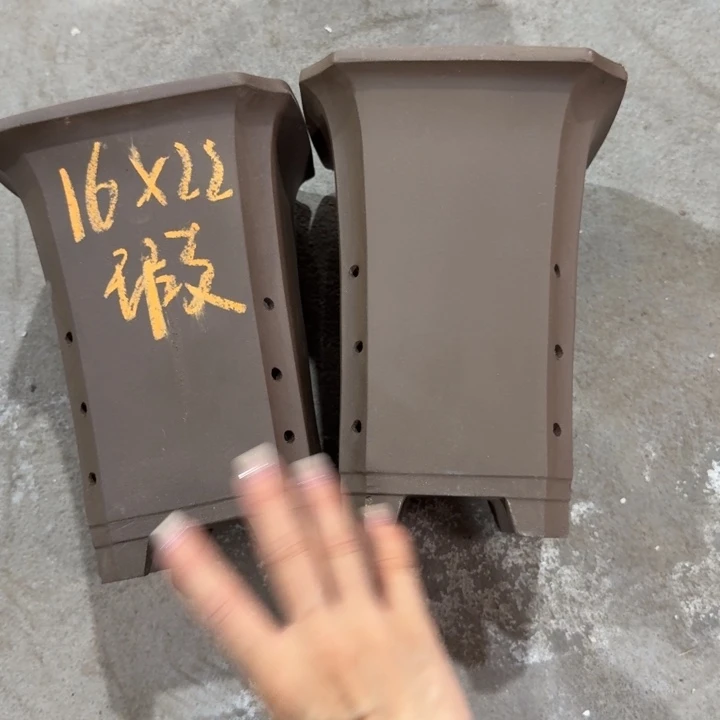 紫砂花盆破损补发紫砂高度22口径16 微瑕