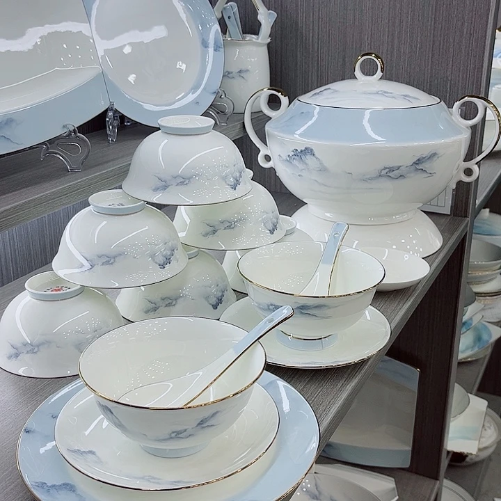 景德镇陶瓷钻雅餐具