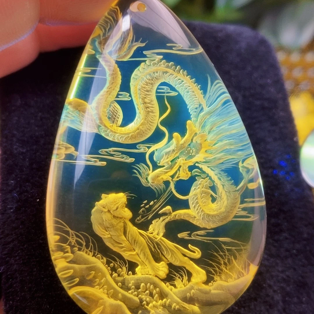 【闪购商品】金珀吊坠(不含链)未镶嵌