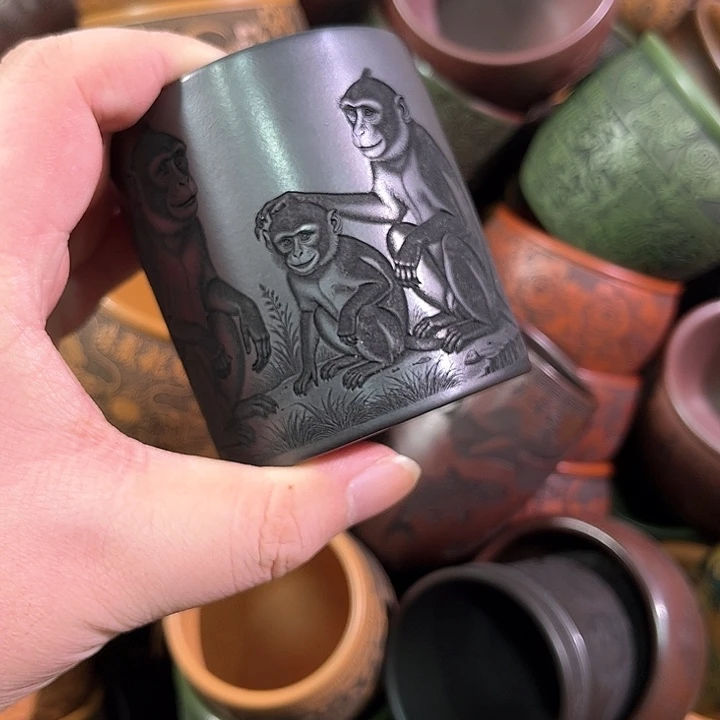 茶杯紫砂全手工紫砂主人杯
