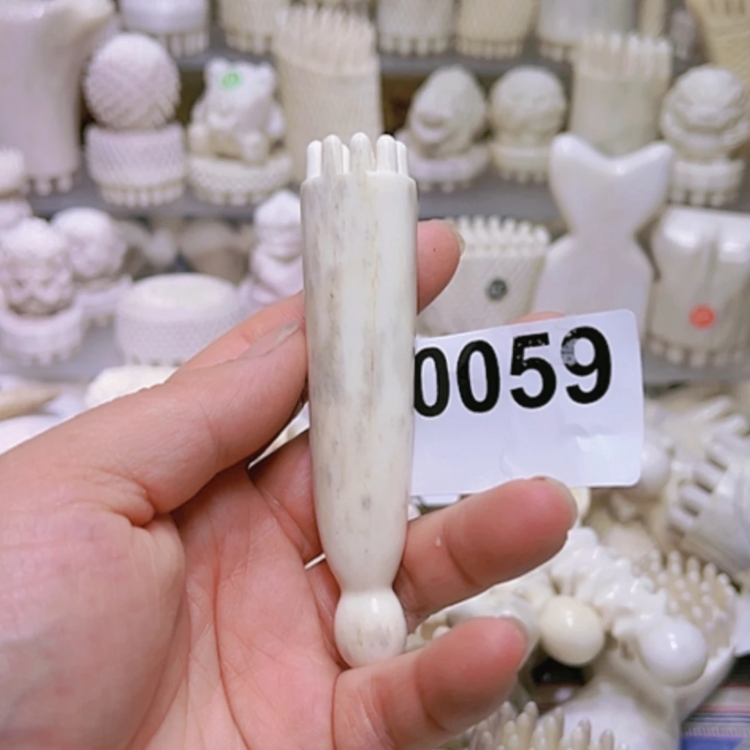 【闪购商品】砖雕鹿角过年放福利特价微瑕