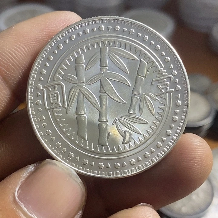 银Ag900高仿工艺品竹子