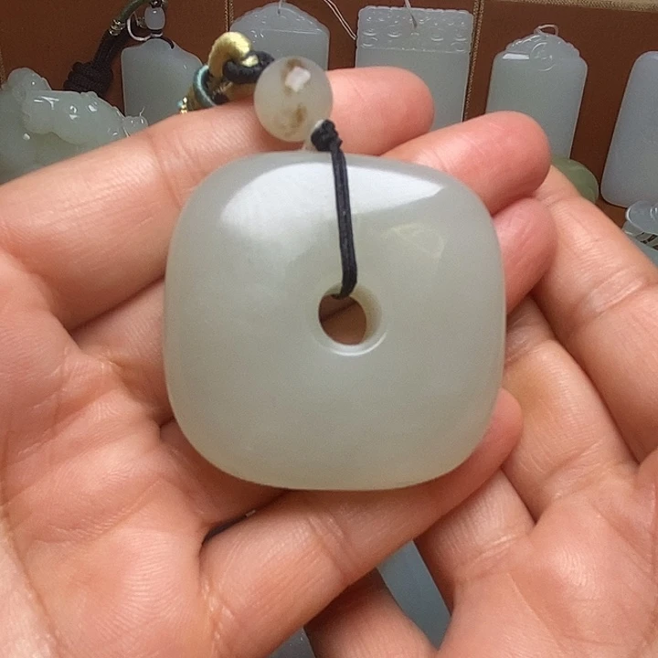 吊坠(不含链)未镶嵌和田玉