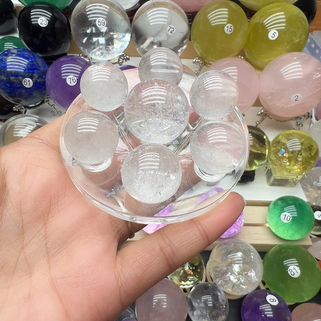 水晶未镶嵌珠宝半成品
