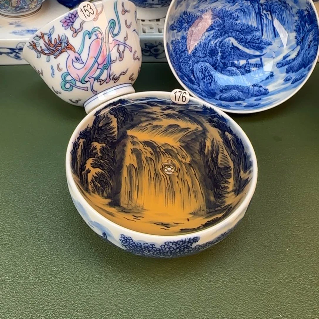 彦祖纯手工手绘茶具176