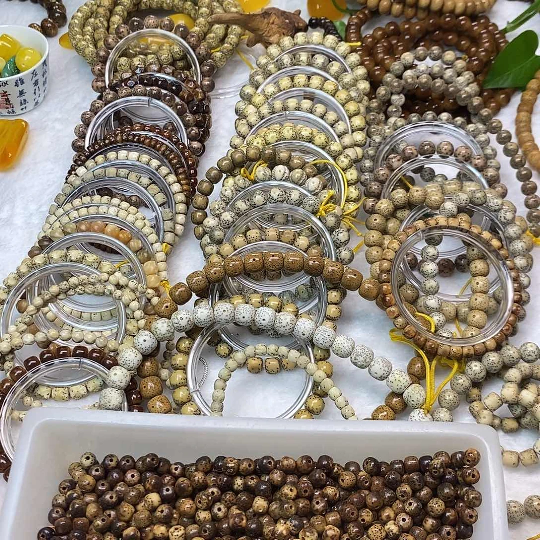 星月菩提吊坠卡6.5    6+5黄虎皮散