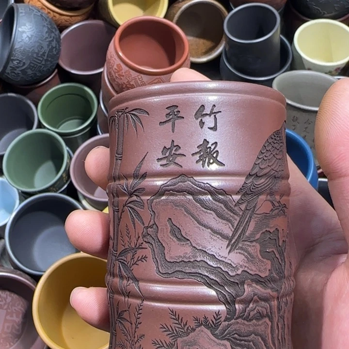 茶杯紫砂全手工制作工艺