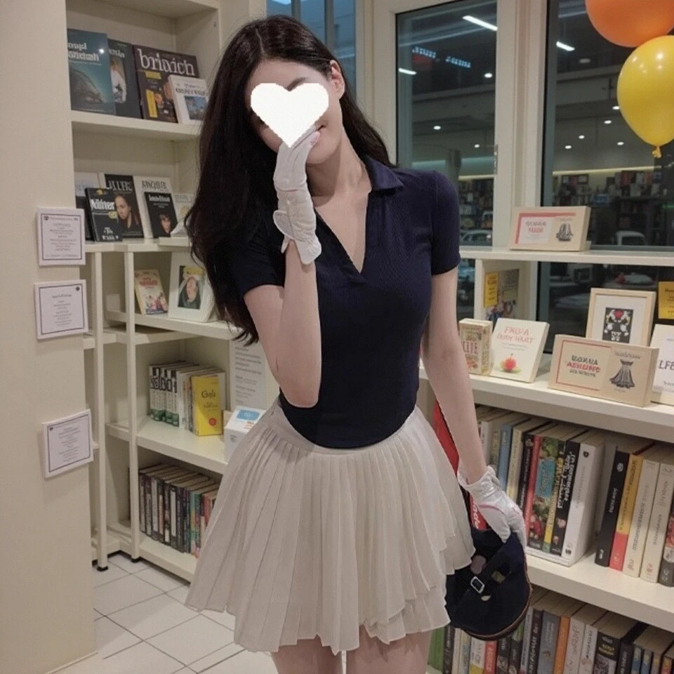 孕妇半身裙小个子夏季薄款高腰显瘦不规则A字裙百褶短裙甜美半裙