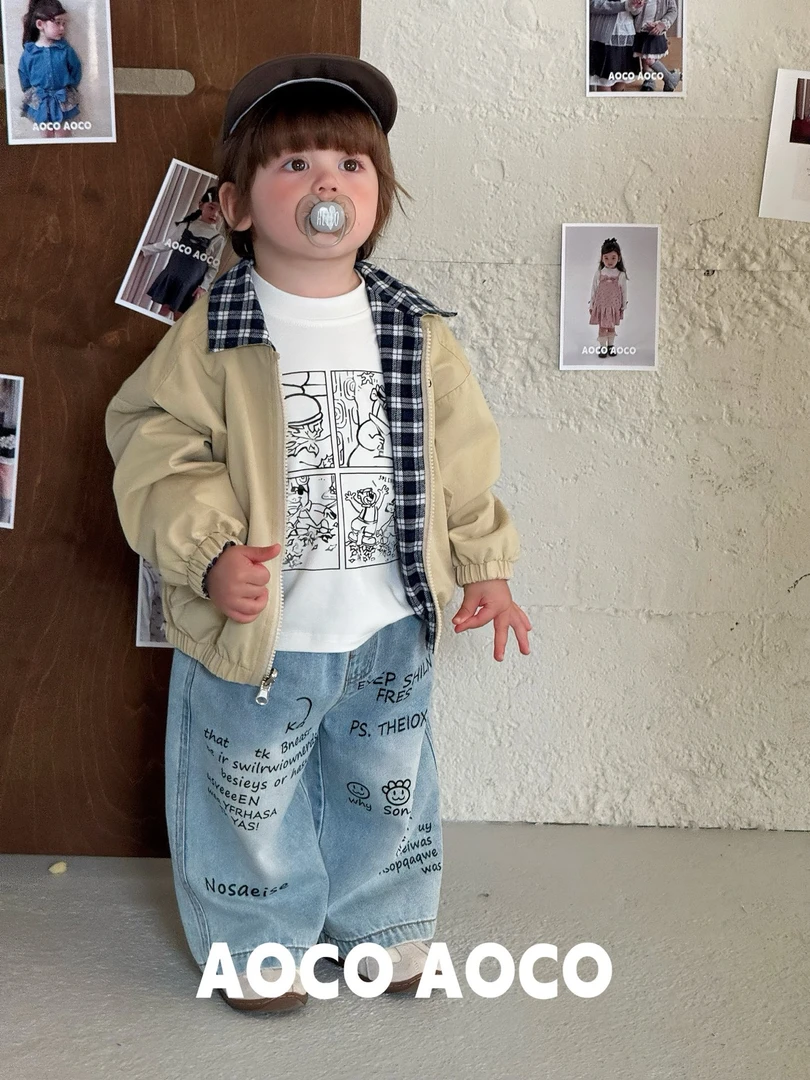 AOCO奥可·2025浅秋 两面穿外套 8021 /上衣 8075 /牛仔裤 8018