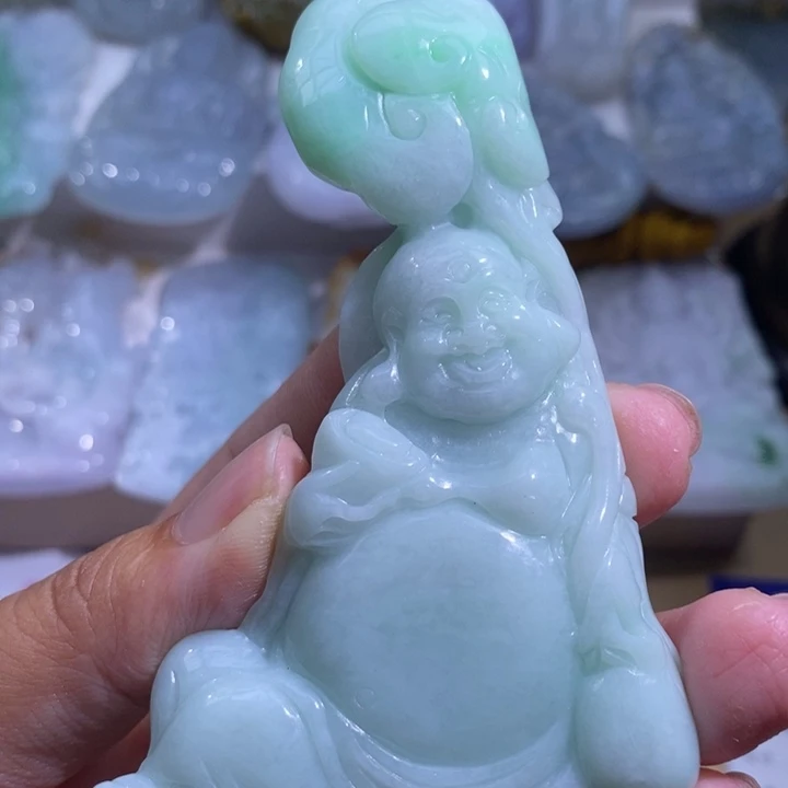 【闪购商品】颈饰未镶嵌翡翠佛