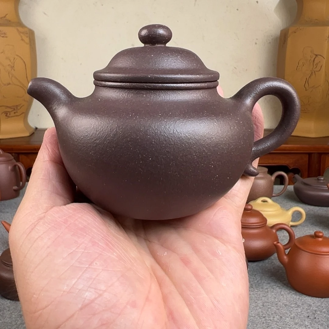 莲子 紫泥 半手工