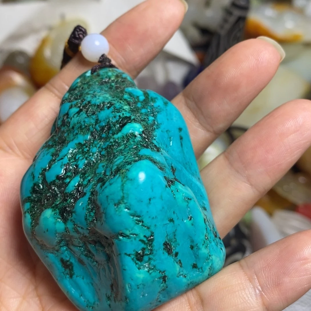 滴血莲花菩提吊坠