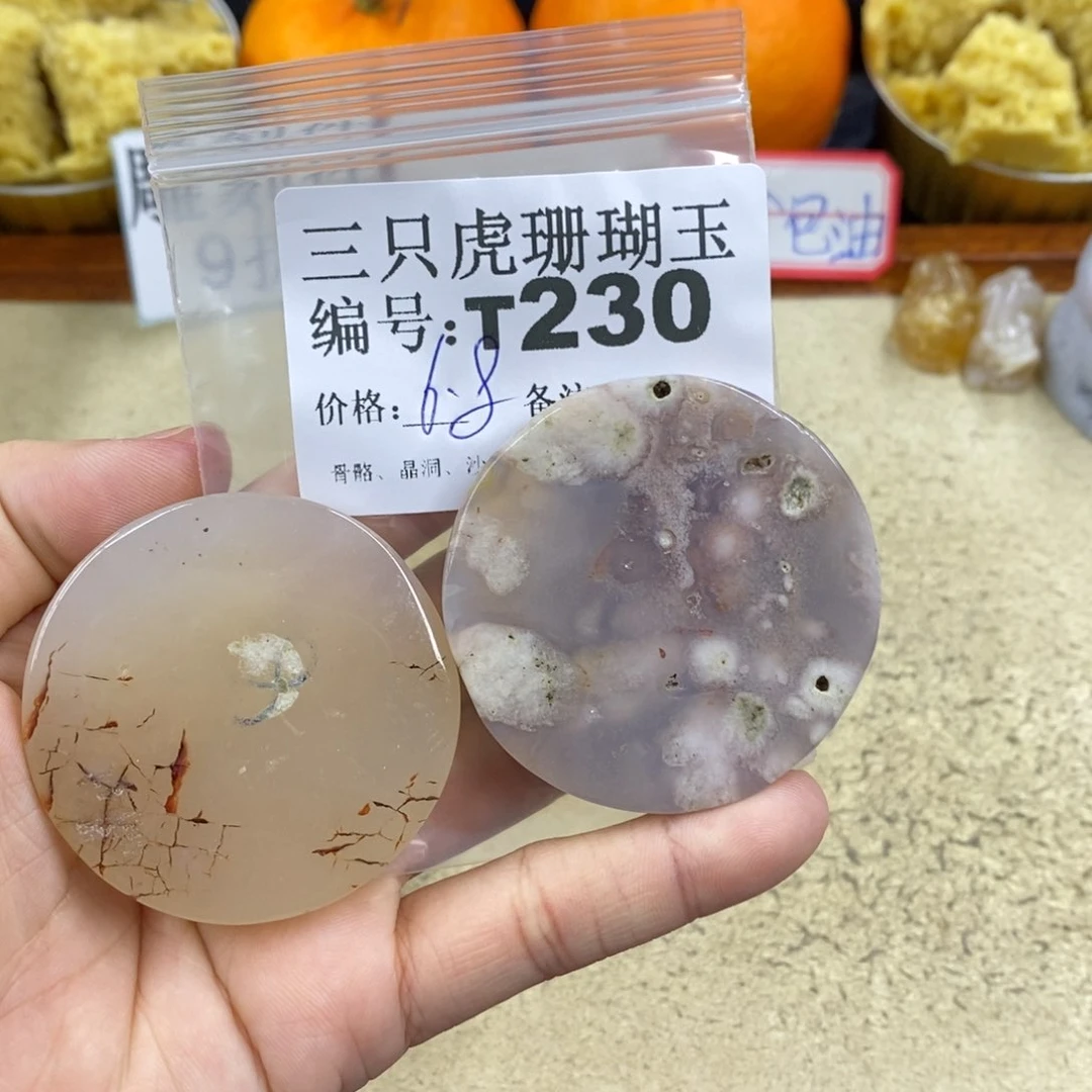 硅化珊瑚（珊瑚玉）1未镶嵌方*