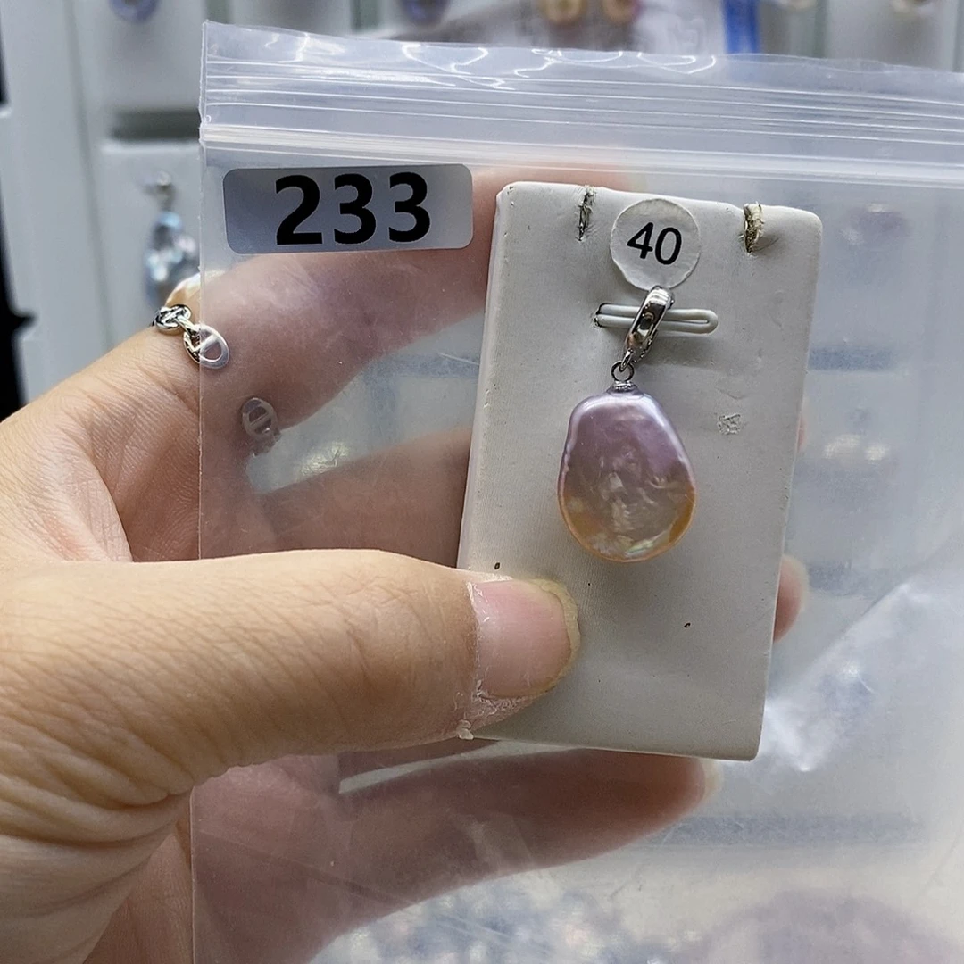 颈饰合金淡水珍珠