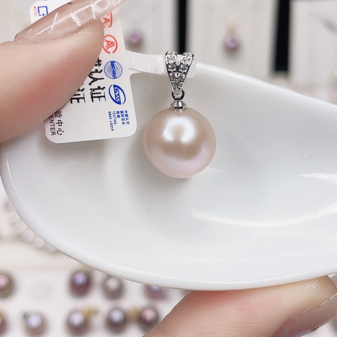 合金吊坠(赠链)淡水珍珠