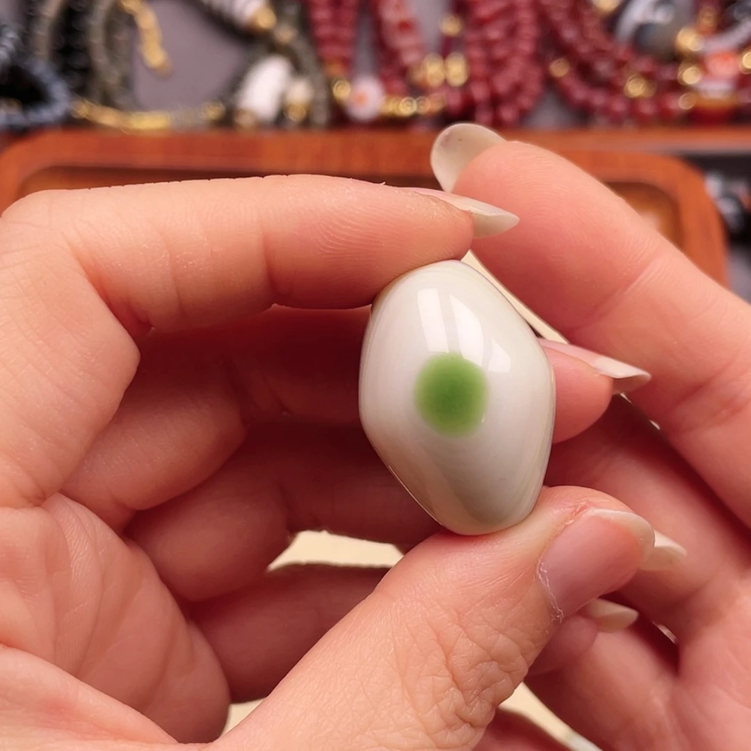 【闪购商品】合金锁骨玛瑙/玉髓糖*
